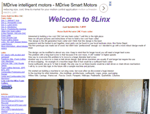 Tablet Screenshot of 8linx.com